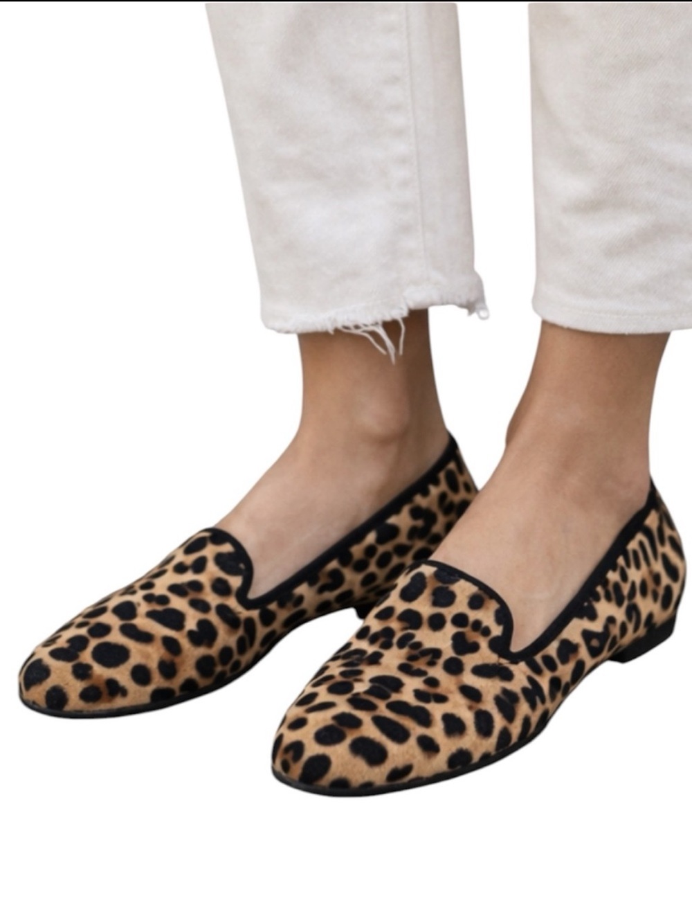 Birdies The Starling Loafer Cheetah Print Calf Hair Women’s 8 Comfort Flats
W